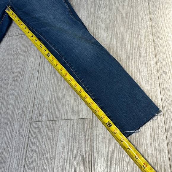 NWT Madewell 10” High Rise Skinny Crop Blue Jeans size 27 Button Fly - Picture 13 of 15
